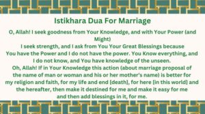 istikhara dua for marriage