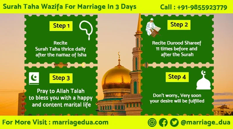 Surah Taha Wazifa For Marriage In 3 Days